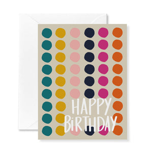 Birthday Dots Card