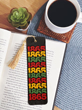 1865 Juneteenth Bookmark with Tassel
