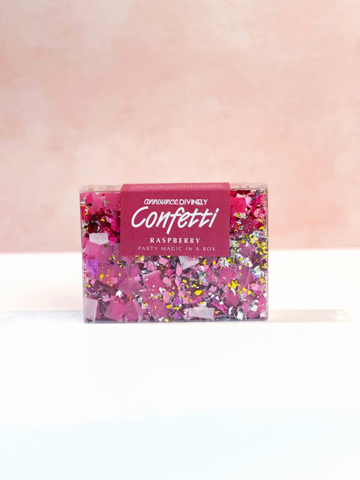 Raspberry Confetti Mix