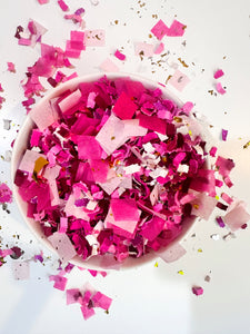 Raspberry Confetti Mix