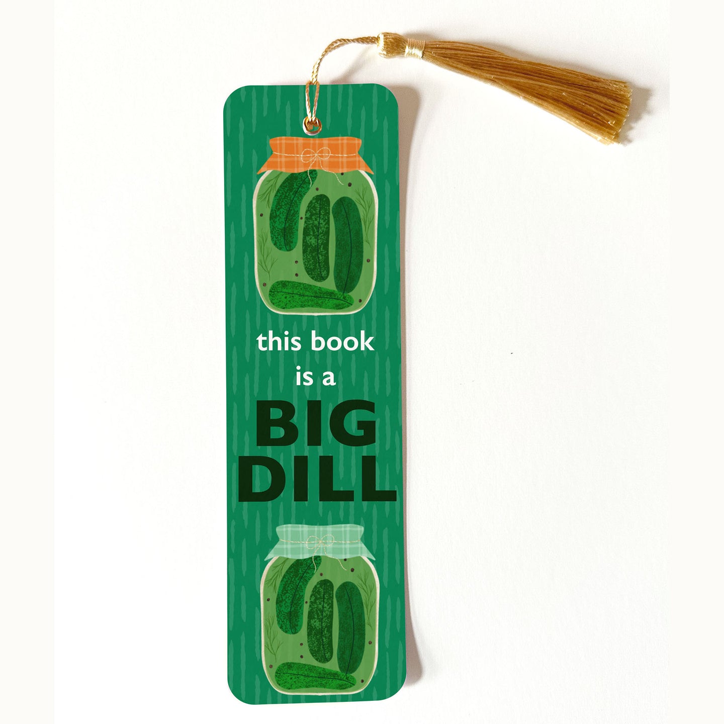 Big Dill Bookmark with Tassel