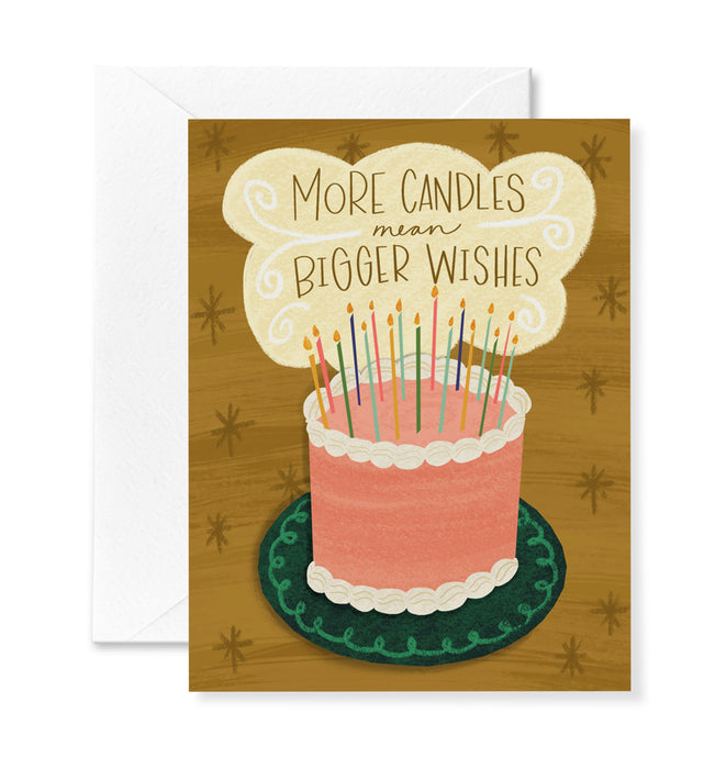 Bigger Wishes Birthday Card