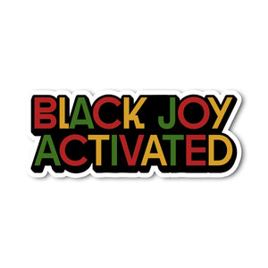 Black Joy Sticker