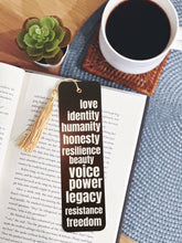 Book Power Bookmark with Tassel