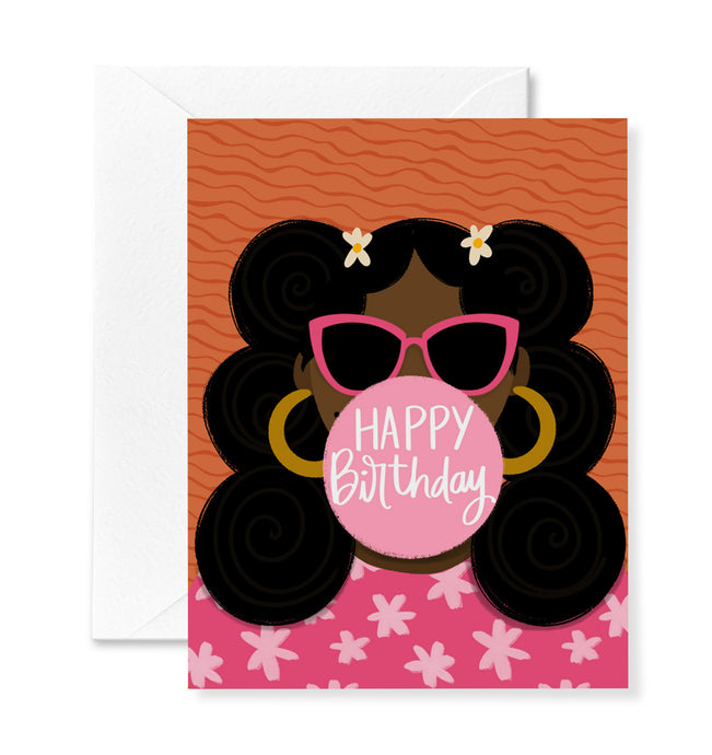 Bubble Gum Birthday Card