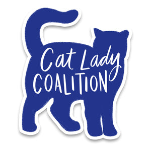 Cat Lady Coalition Sticker