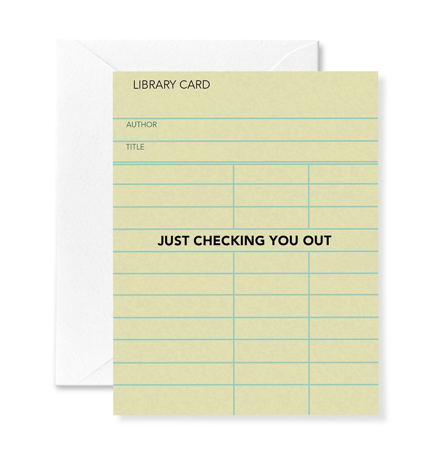 Checking You Out Card