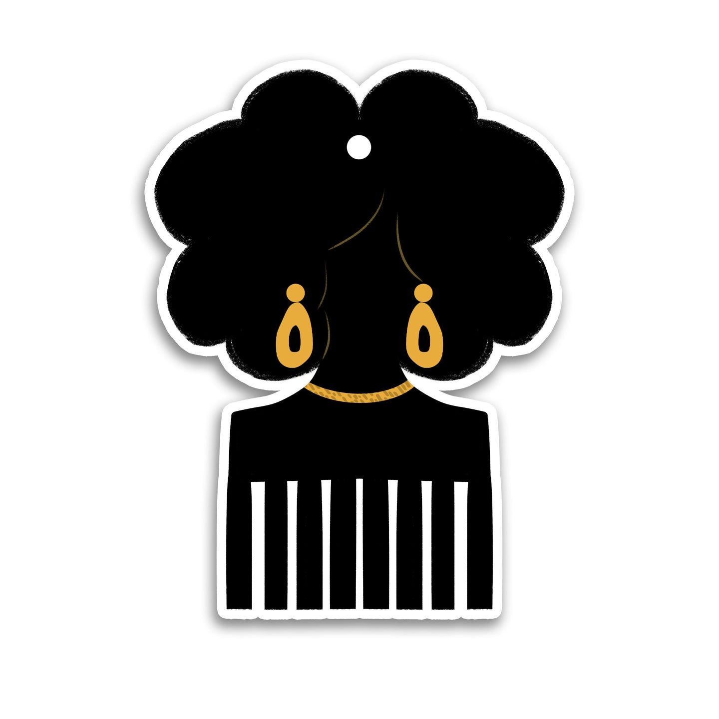 Diva Pick Vinyl Sticker