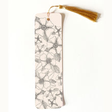 Floral Line Bookmark with Tassel