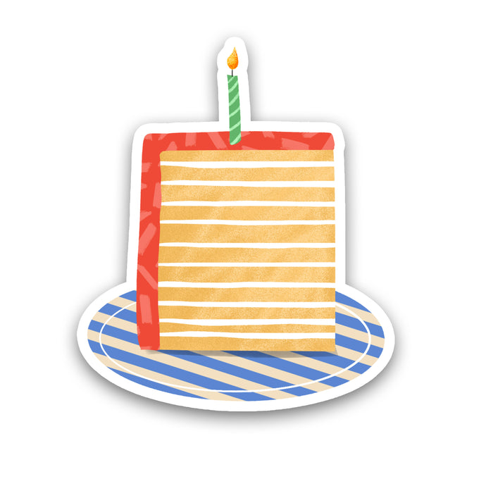 Fun Cake Vinyl Sticker