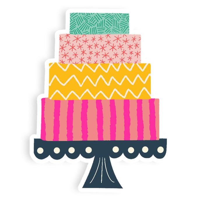 Fun Cake Vinyl Sticker