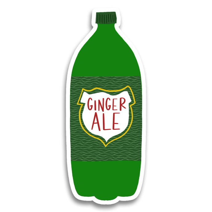 Ginger Ale Vinyl Sticker
