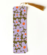 Groovy Floral Bookmark with Tassel