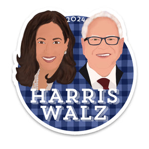 Harris Walz 2024 Sticker