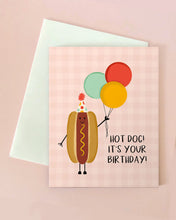 Hot Dog Birthday Card