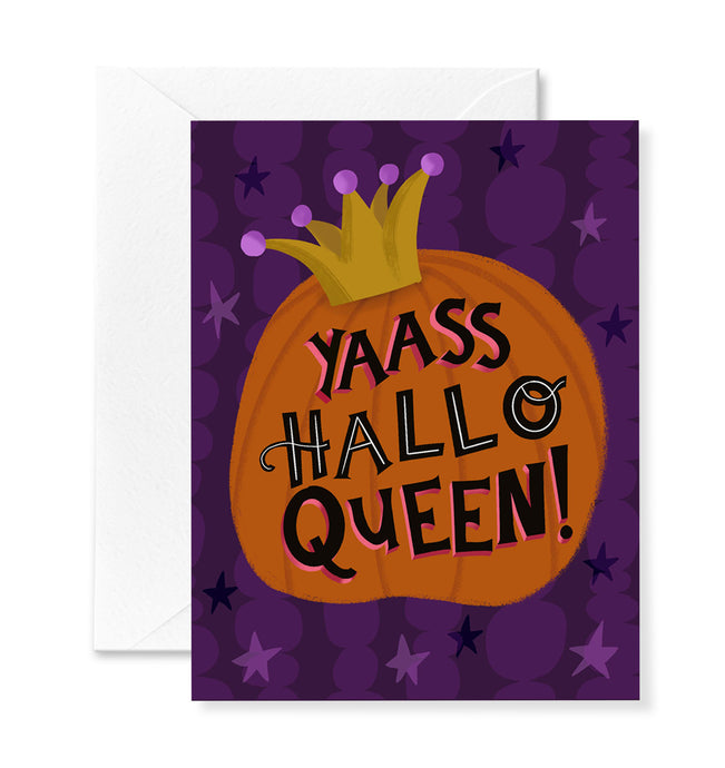 HalloQueen Halloween Card