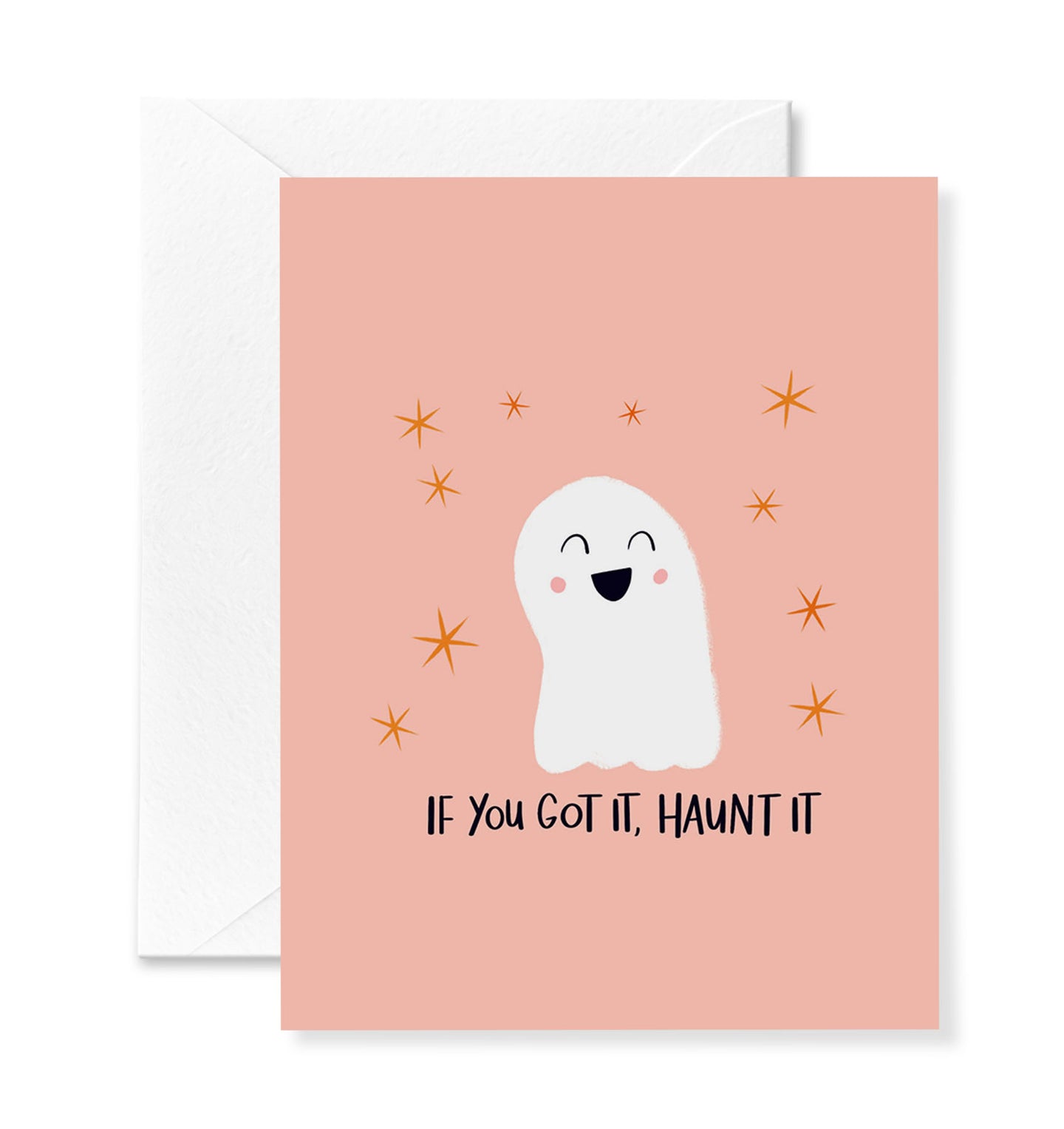 Haunt it Halloween Card