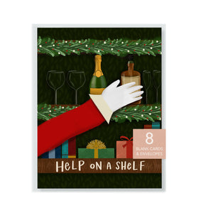 Help on a Shelf Holiday Card
