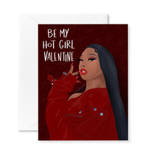 Hot Girl Valentine Card