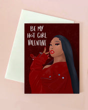 Hot Girl Valentine Card