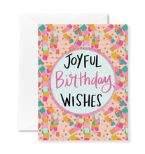 Joyful Wishes Birthday Card
