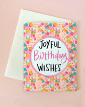 Joyful Wishes Birthday Card