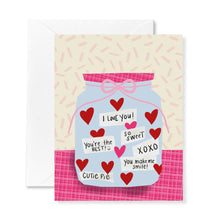 Love Jar Card