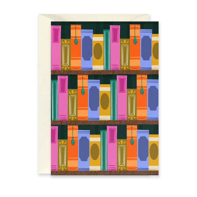 Library Mini Card with Envelope