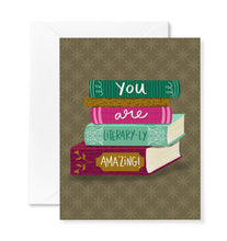 Literary-ly Amazing Card