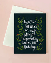 On My Mind Holiday Card