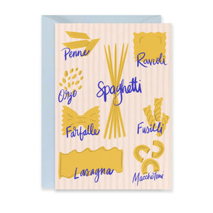 Pasta Lover Mini Card with Envelope