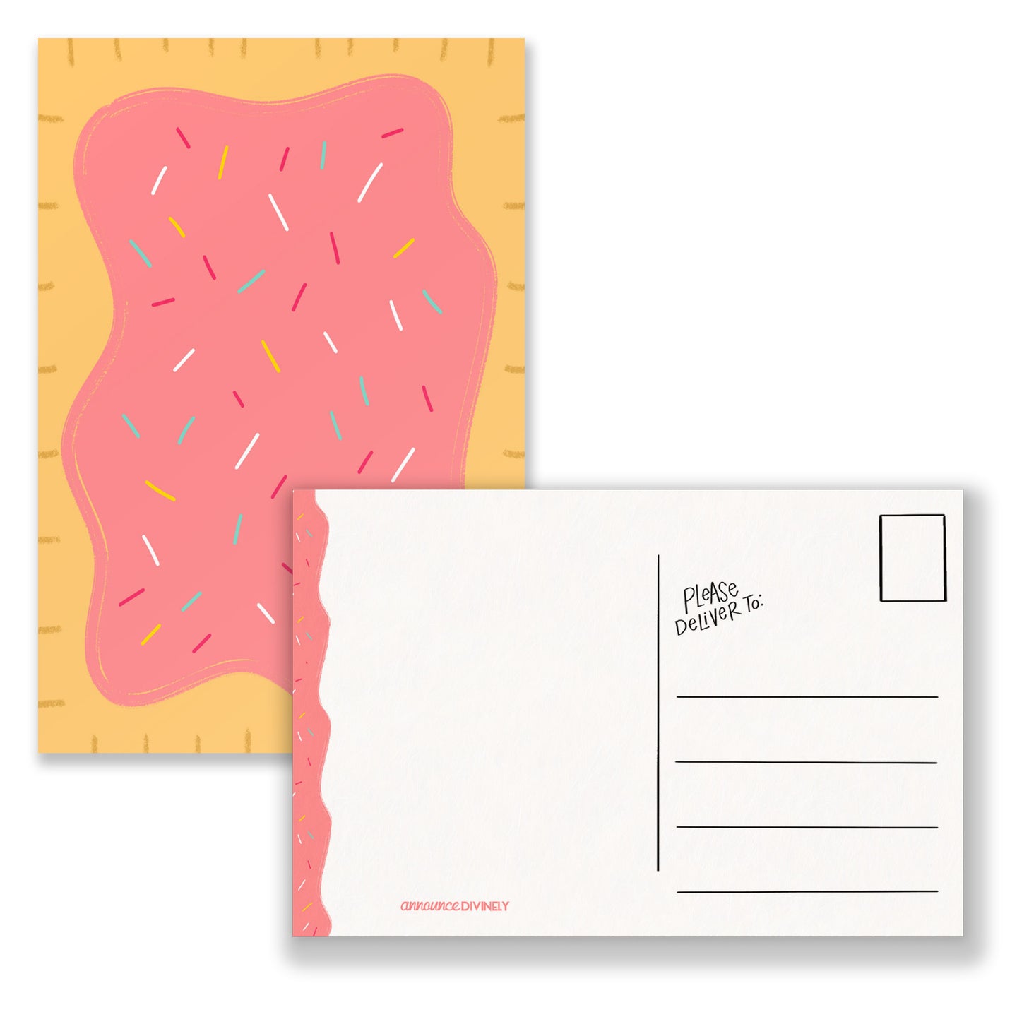 Pop Pastry Postcard Set
