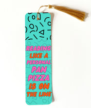 Pan Pizza Bookmark with Tassel