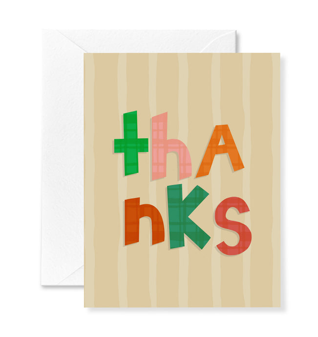 Playful Thanks Card