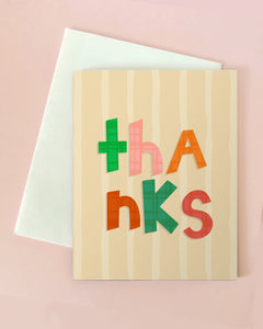 Playful Thanks Card