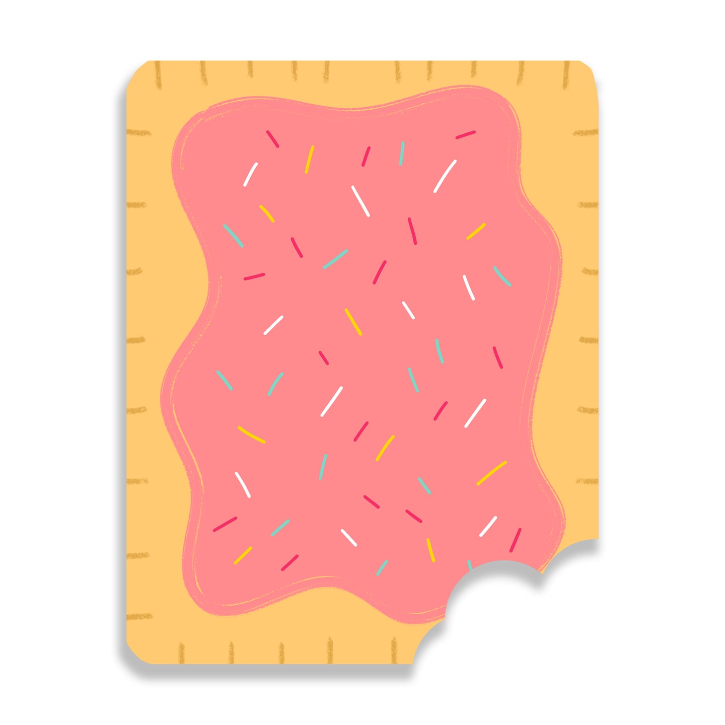Pop Pastry Vinyl Sticker