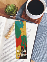 Read Resist Bookmark with Tassel
