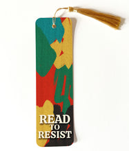 Read Resist Bookmark with Tassel