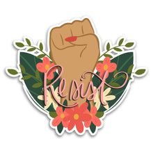 Resist Vinyl Sticker