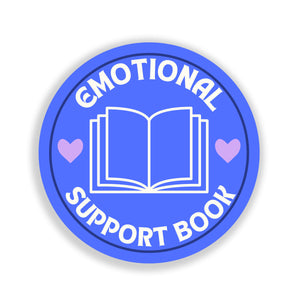 Support Book Vinyl Sticker