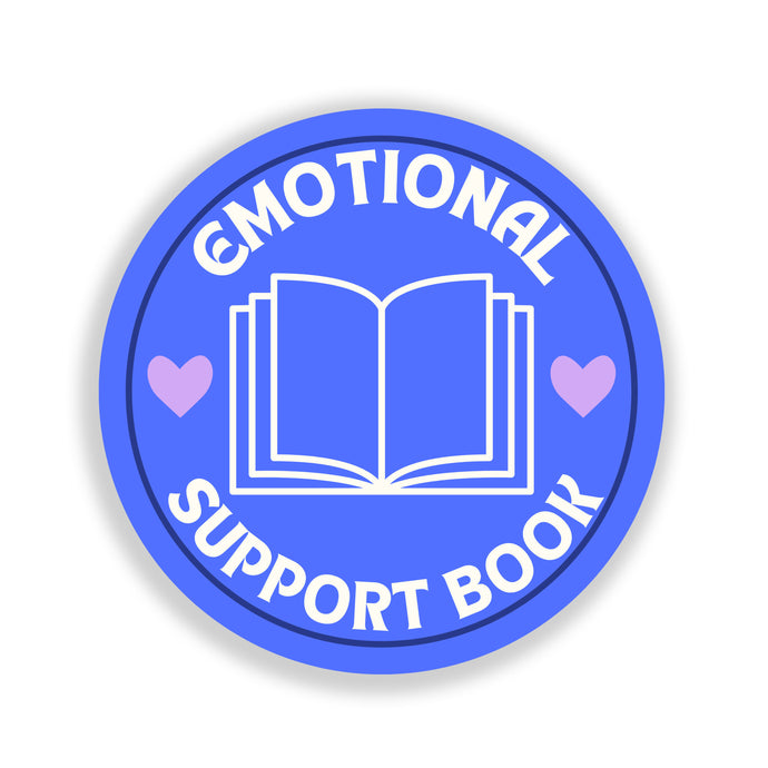 Support Book Vinyl Sticker