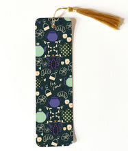 Tea Pattern Bookmark with Tassel