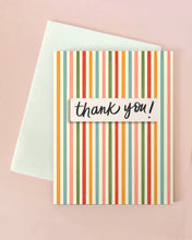 Thank You Stripes Card