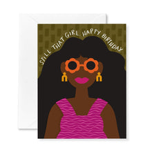 That Girl Birthday Card