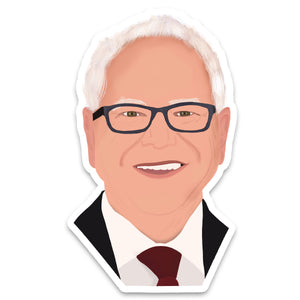 Tim Walz Sticker