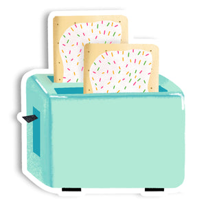 Toaster Pastry Vinyl Sticker