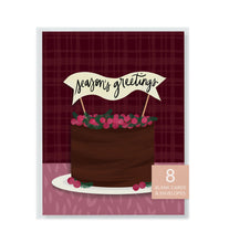 Winter Cake Card