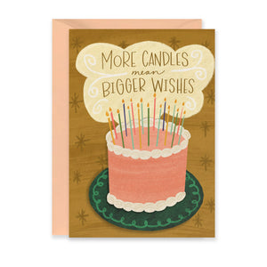 Bigger Wishes Birthday Mini Card with Envelope