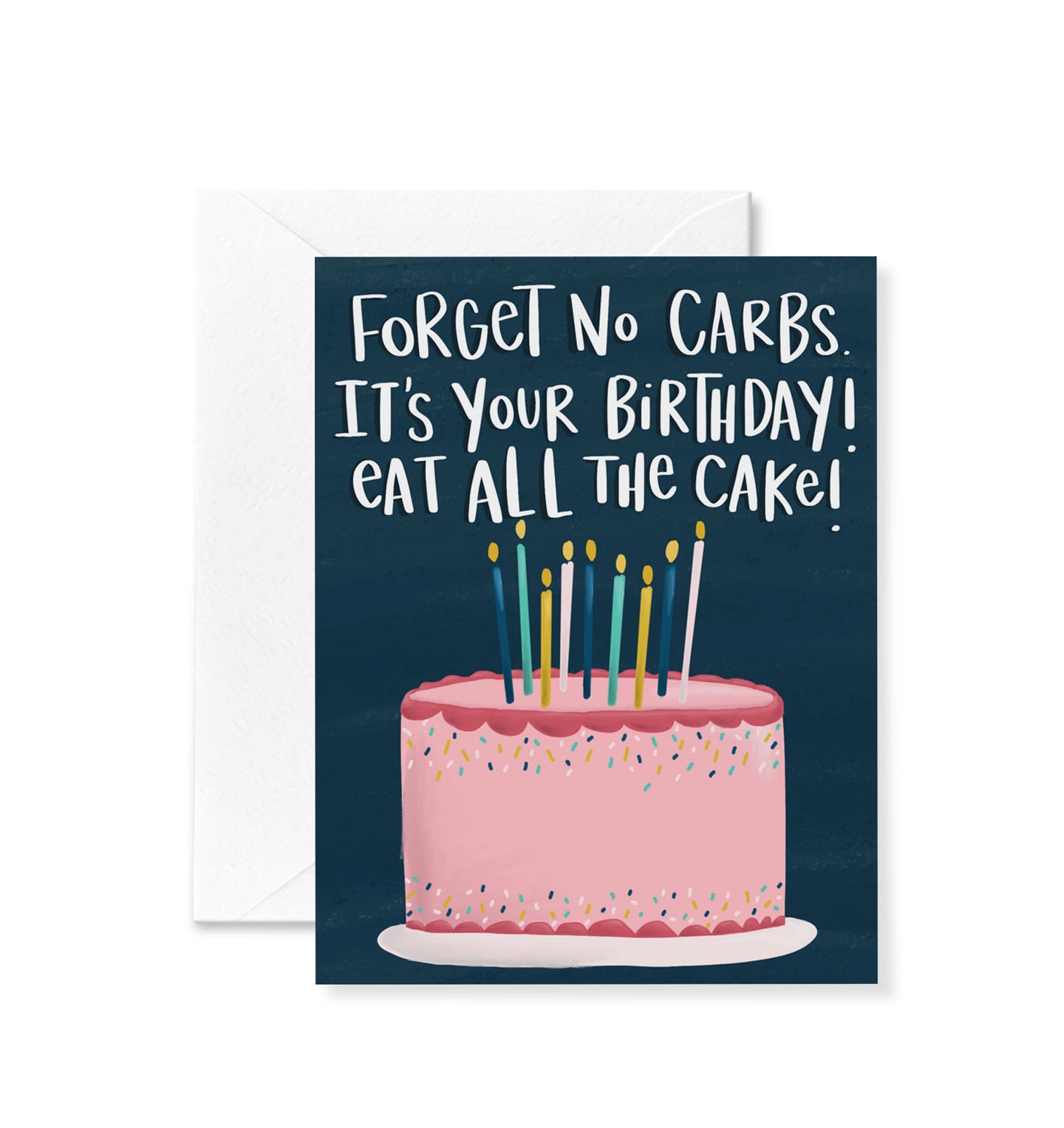 No Carb Birthday Card