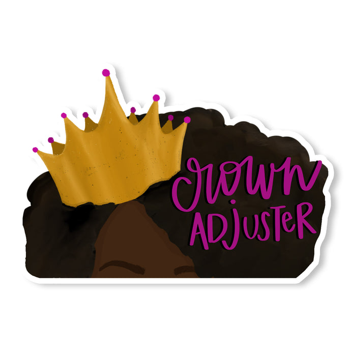 Crown Adjuster Vinyl Sticker